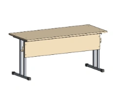 Unadjustable Student Desk U.S.R.4 for Office and Home Use