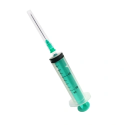 Sterile Single-Use 3-Part Syringe with Luer Tip, 18 ml Capacity