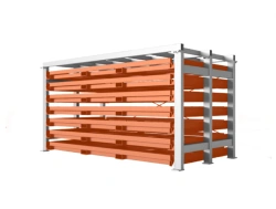 Sheet Metal Cassette Rack - STEK
