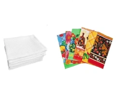 Adult Cotton Bath Towel - Waffle Weave