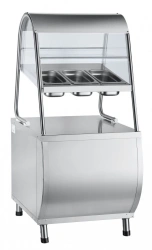 Cutlery and Tray Counter with Bread Box PSPX-70M