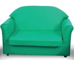 Children's Sofa with Wooden Frame and Eco-Leather Upholstery "Deniska" 452