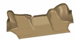 Spray Skin/RIM Floor Mat C41R9E 5109014