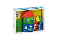 Colorful Town Constructor Yellow (8 Pieces) Model 8688-1