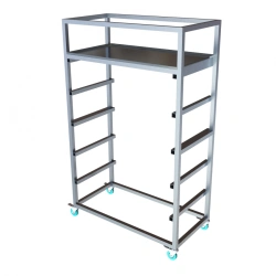Mobile Aluminum Storage Rack