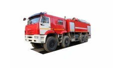 Fire Truck Tanker AC 13.0-100 (6560) on KAMAZ 6560-53 Chassis