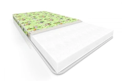 Hollow Fiber Non-Spring Mattress "Kroha" - 60 cm