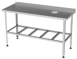 Waste Collection Production Table with Left Opening SPСO-L-1-0.6/1.2
