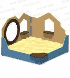 Children's Themed Play Equipment - Sandpit Romana 115-01.53.00