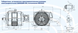 AC Induction Motors AINKEM 315 for Escalators, 75-375 kW