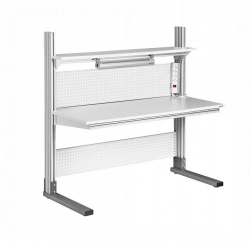 Industrial ESD Furniture Series "Alpha" Viking: ALF Single Work Table