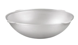 160L aluminium cast pilaf cauldron (uncoated) TM Kukmara, without lid