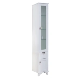 Classic Style White Oak Column Cabinet Aquaton Idel Right 1A198003IDM7R1