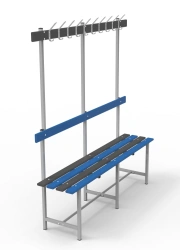 SVT-5P Bench with Hooks for Indoor and Outdoor Use