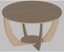 Lotos Coffee Table 800x800mm, Art. U.11.01