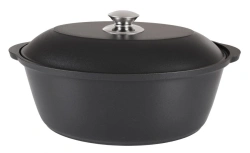 Cast Aluminum Duck Roaster 4L with Non-Stick Coating by Kukmara