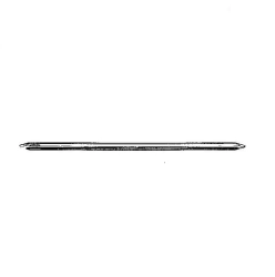 Tapered Pin with Four Longitudinal Grooves