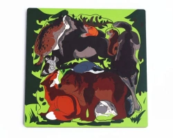Forest Animals Puzzle Frame Toy for Kids