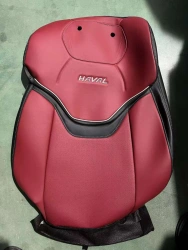 Passenger Seat Back Cover with Airbag Seam, Red - 6902300XST33AQT
