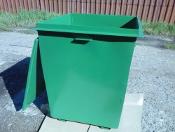 Metal Waste Container for Solid Municipal (Household) Waste