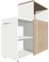 MAGNA Side Cabinet with Overhead Unit / Mobile Box, Art. MTB 09