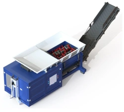 Mobile Wood Waste Shredder for Efficient Waste Processing, Model TT-2200 DU