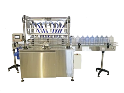 Automated Liquid Filling Machine for Non-Crystallizing Liquids, Model AR-C-2000/5