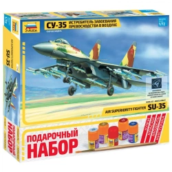 Gift Set "Sukhoi Su-35" Model Kit