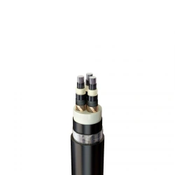 Power Cable AПв.. Aluminum with Cross-Linked PE Insulation, Armored in PE Sheath