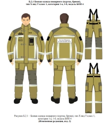 Firefighter Combat Clothing Type X, Model BOP 4