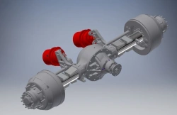 Rear Bridge with Cam Brakes 231.2400012-20.11