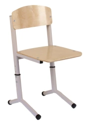 Adjustable Student Chair RS 01.00.09-5R for Educational Institutions