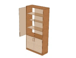 Educational Storage Cabinet Project MM 56.04.02.05