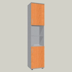 Document Storage Cabinet with Two Open Shelves Model SHU-6