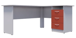 Ergonomic Writing Desk with Built-in Cabinet S.P.13.2