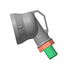 Low-Voltage Connector 2ВШ.001 for Diesel Trains and Locomotives