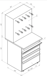 Laboratory Titration Table ML-ST