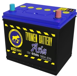 Lead Acid Starter Battery TYUMEN BATTERY 6СТ-65L ASIA