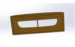 Gas Motorcycle Compartment Hood AP 5299-31-5611200