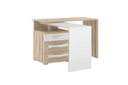 Left Desk Marta LD.636270.000 (White/Desire Ash)