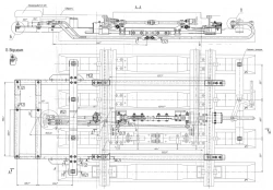 Arrow Electric Drive Headset VSP-220 for R65 M1/11 Switch with VZ-7 Closer on Concrete Base with Hollow Metal Beam