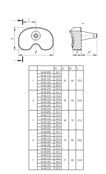 Sterile Tibial Insert, Size/Thickness: 4/9.5mm, Model: 16.04.095