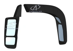 Electric Adjustable External Rearview Mirrors with Aerodynamic Foam Casing Model 93.8201020