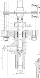 Regulating Valve for Thermal Power Plants 1438-20-ЭМ-06