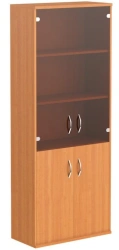 Document Cabinet with Glass Doors