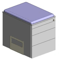 Mobile Office Cabinet, OSL Series