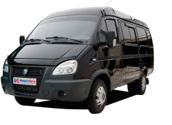 Passenger Cars for Transporting People N1GSB, Model N1GBRA on GAZ 27057 Base with Gasoline Engine