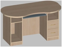 Computer Desk "Bean" Model U.02.04