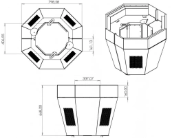Outdoor Loudspeaker GVC-1 for Sound and Video Notification