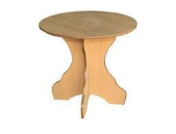 Laminated Chipboard Stool for Sitting